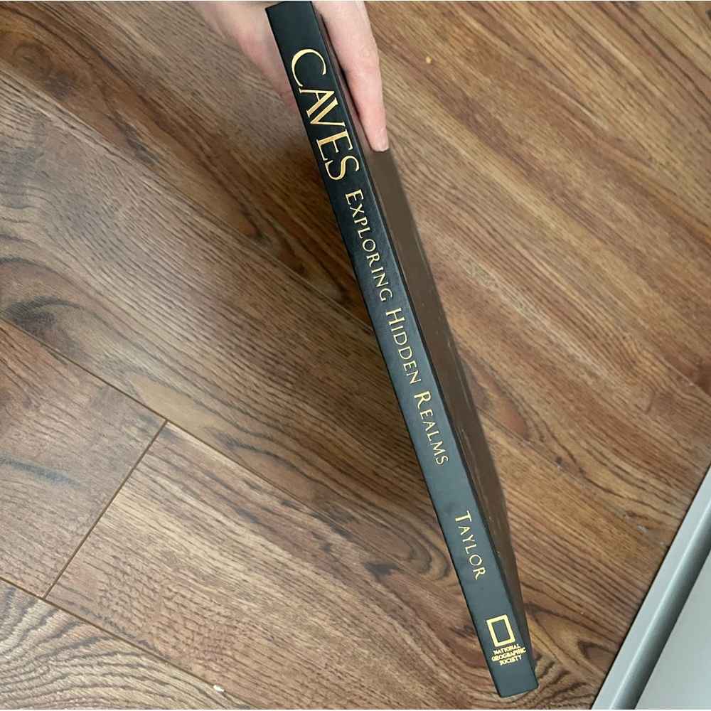 CAVES Exploring hidden realms book